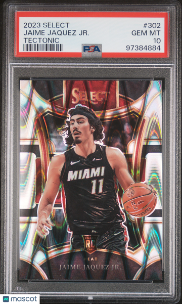 2023 Panini Select Jaime Jaquez JR. #302 Tectonic PSA 10