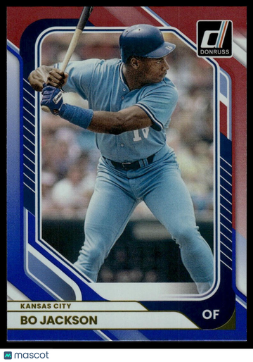 2026 Donruss Bo Jackson #82 Red and Blue