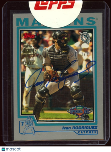 2022 Topps Archives Ivan Rodriguez Topps
