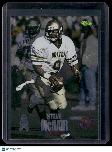 1995 Classic NFL Rookies Steve McNair #3 Silver