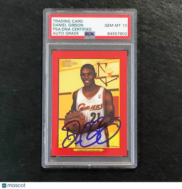 2006-07 Topps Daniel Gibson #218 Turkey Red PSA 10