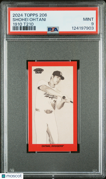 2024 Topps 206 1910 T210 Shohei Ohtani PSA 9