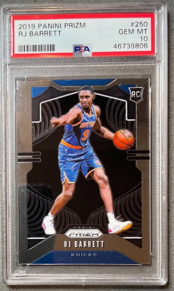2019-20 Prizm RJ Barrett Base PSA 10