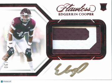 2024 Panini Flawless Collegiate Edgerrin Cooper #136 /20 Patch