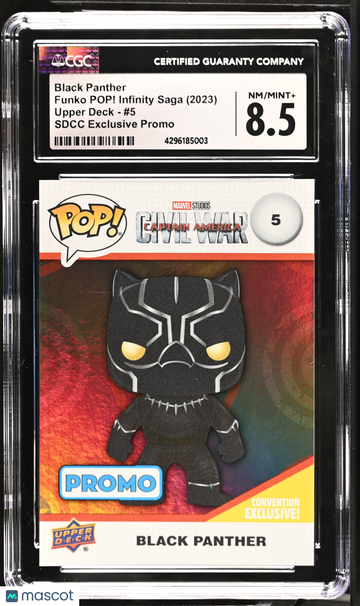 Funko Pop! Infinity Saga Black Panther #5 CGC 8.5