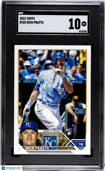 2023 Topps Nick Pratto #182 SGC 10