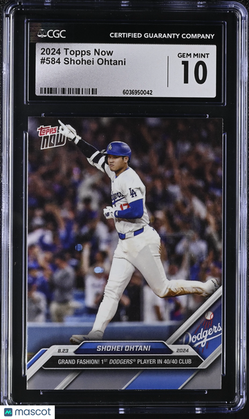 2024 Topps Now Shohei Ohtani #584 CGC 10