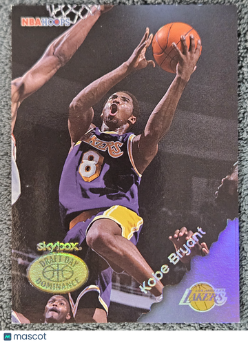 1999 SkyBox NBA Hoops Draft Day Dominance #8 Kobe Bryant