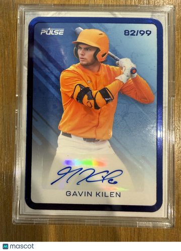 2025 Pulse Series 2 Gavin Kilen #PB-GK Blue Bordered Autograph /99 SN AU