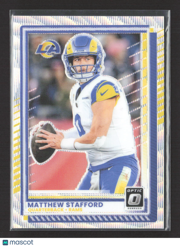 2025 Panini Donruss Optic Prizm Matthew Stafford #198