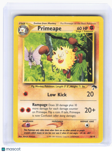 Southern Islands Primeape Non-Holo Rare [Lightly Played] #18