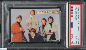 1968 Panini Cantanti The Bee Gees #228 PSA 6