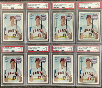 Shohei Ohtani Lot of 8