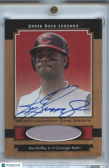 2001 Ken Griffey Jr Authentic Upper Deck