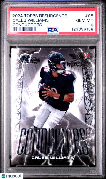 2024 Topps Resurgence Conductors Caleb Williams #C5 Rookie PSA 10