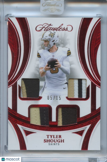 2025 Tyler Shough Patch Rookie 10