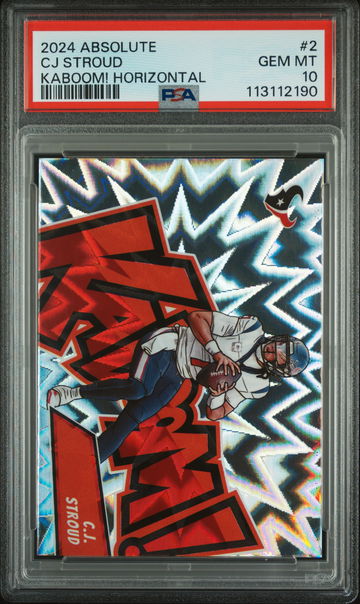 2024 Absolute Kaboom! Horizontal CJ Stroud #2 PSA 10