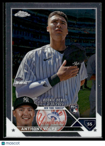 2023 Topps Chrome Update Anthony Volpe #USC35