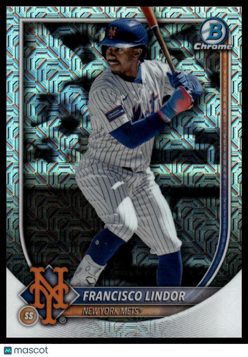 2025 Bowman Chrome Francisco Lindor #59 Mega Box Refractor