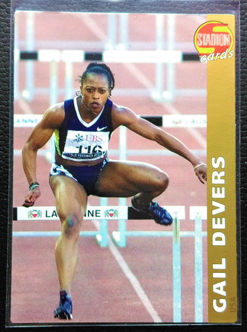 GAIL DEVERS, Track and field athlete, USA 2000 STADION WORLD STARS