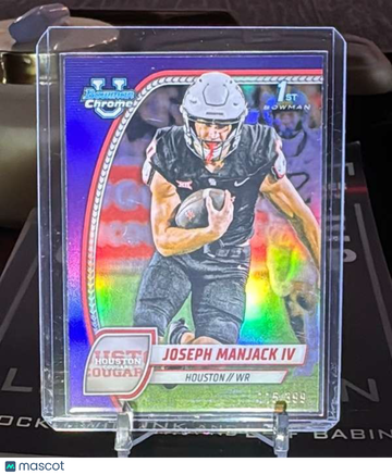 2024 Bowman University Chrome - Purple Refractor Joseph Manjack IV #107
