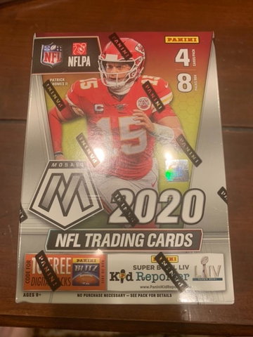 10 2020 Mosaic Football Blaster Box