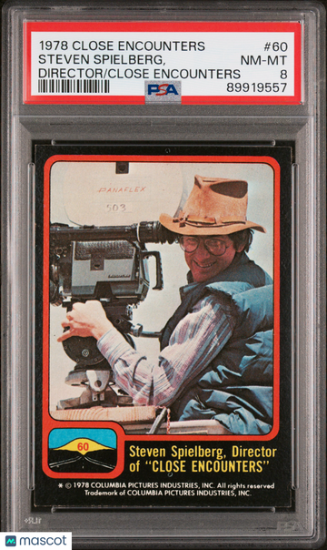 1978 Close Encounters Steven Spielberg, #60 PSA 8