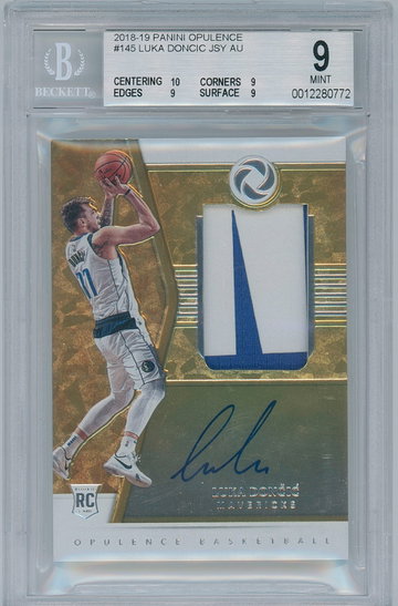 Luka Doncic Opulence RPA BGS 9