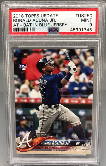Ronald Acuna Jr.  2018 Topps Update US250
