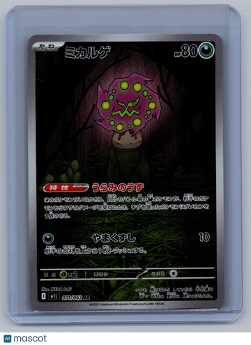 2025 Scarlet & Violet Black Bolt Spiritomb Holo Secret Rare Japanese #71/63