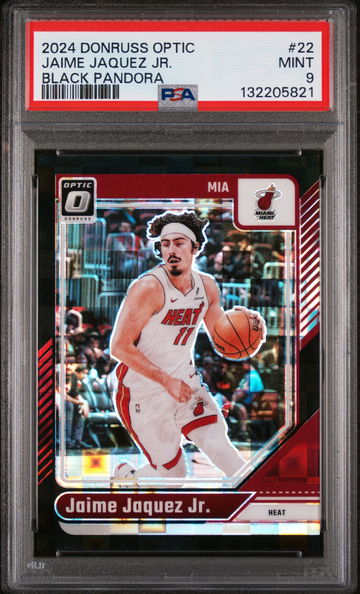 2024 Panini Donruss Optic Black Pandora Jaime Jaquez Jr. #22 /15 PSA 9
