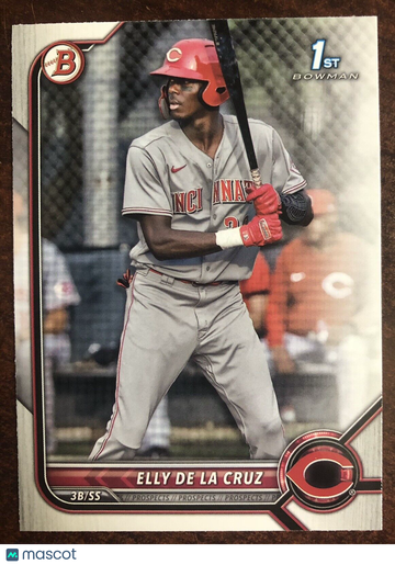 2022 Bowman Baseball Elly De La Cruz 1st Bowman Prospect #BP-50 Cincinnati Reds