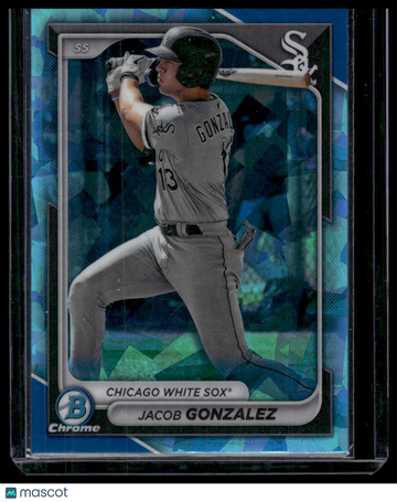 2024 Bowman Jacob Gonzalez #BCP-41 Chrome Prospects