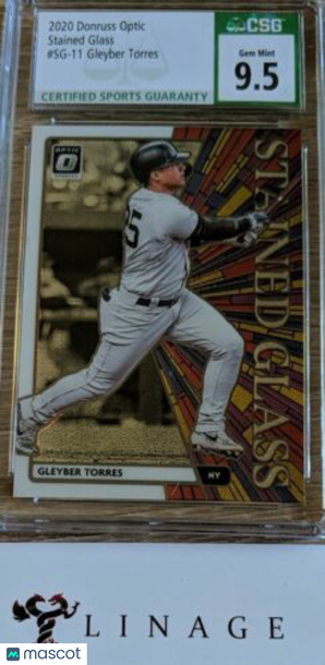 2020 Donruss Optic Gleyber Torres 9.5