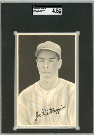 1939 Goudey Premiums Joe Dimaggio #R303-B Black & White SGC 4.5 P1371