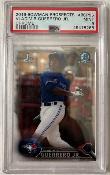 2016 Bowman Prospects Vladimir Guerrero Jr. #BCP55 PSA 9