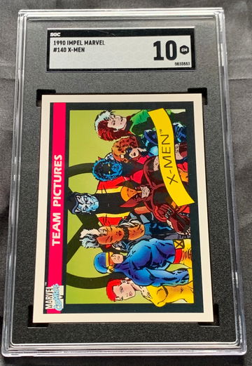 1990 Impel Marvel Universe X-Men #140 SGC 10