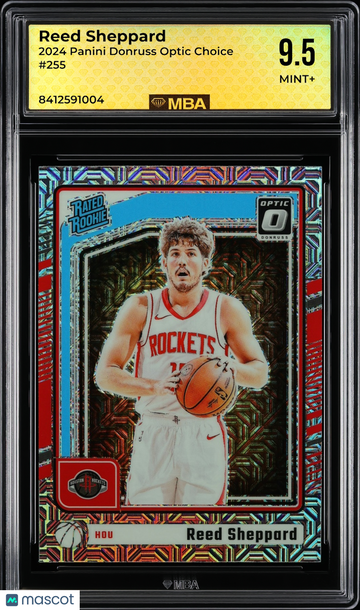 2024 Panini Donruss Optic Reed Sheppard #255 Choice MBA 9.5