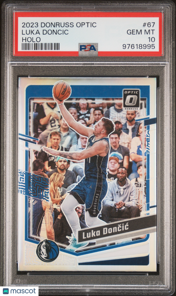 2023 Panini Donruss Optic Luka Doncic #67 Holo PSA 10