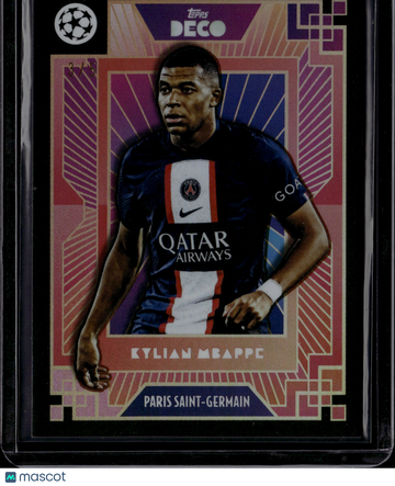 2022 Topps Deco Kylian Mbappé Pink