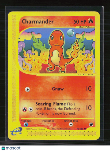 2002 Expedition Base Set Charmander #98/165