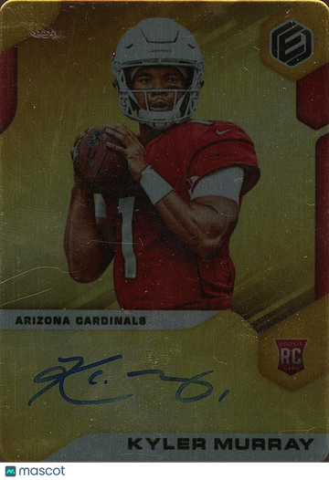 2019 Kyler Murray Gold Rookie Panini Authentic