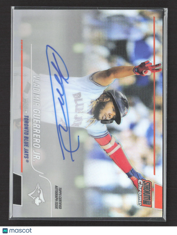 2022 Topps Stadium Club Chrome Vladimir Guerrero Jr. #SCCBA-VG /25 Topps Certified Autograph Issue