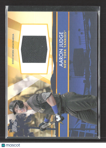 2022 Topps Update Series All-Star Stitches Aaron Judge #ASSC-AJ Event-Worn Memorabilia All-Star Stitches Relic Card