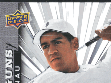 2026 Upper Deck Golf Young Guns Outburst Tony Finau #137