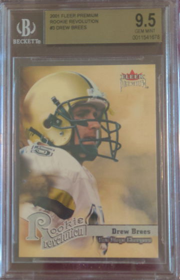 2001 Fleer Premium Rookie Revolution Drew Brees #3