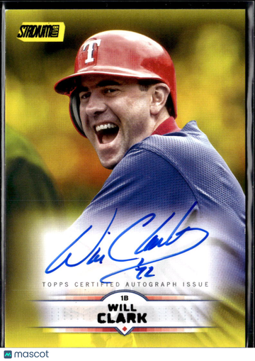 2025 Topps Stadium Club Will Clark #SCBA-WCL