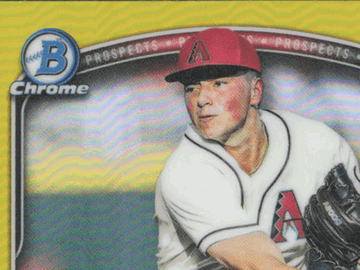 2025 Bowman Chrome Patrick Forbes #CPA-PF Yellow Refractor /3