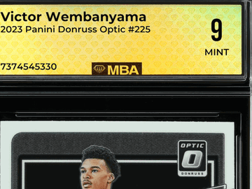 2023 Panini Donruss Optic Victor Wembanyama #225 RC MBA 9