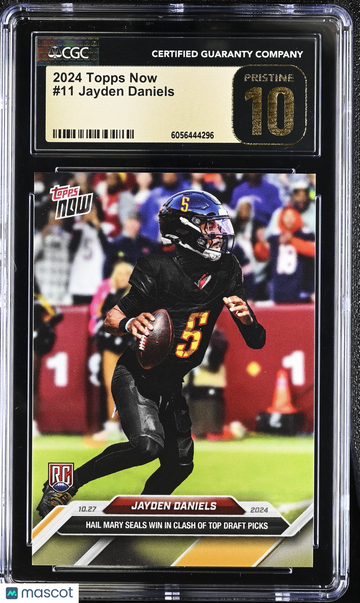 2024 Topps Now Jayden Daniels #11 CGC 10